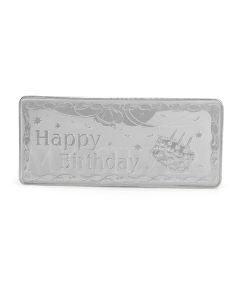 MK 999 SILVER HAPPY BIRTHDAY NOTE
