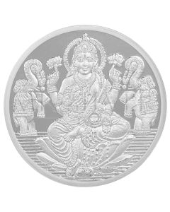 MK LAKSHMI 999 SILVER ROUND COIN